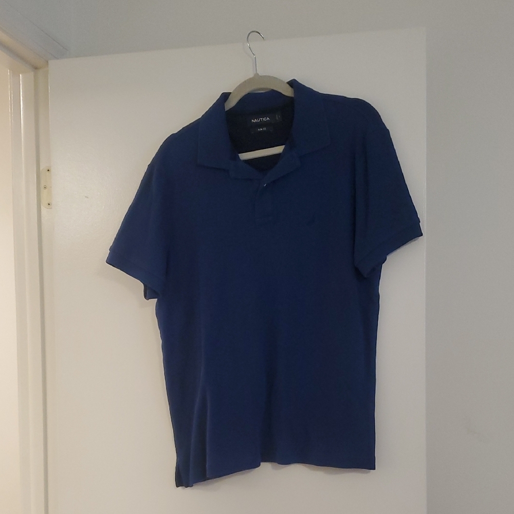 Nautica Men's Classic Navy Polo Shirt